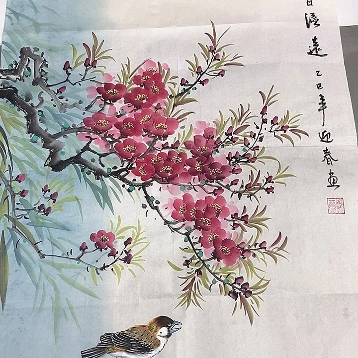 国画国画作品手绘