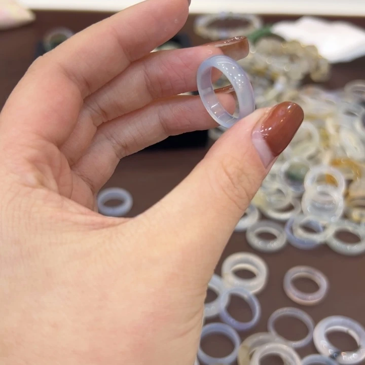 玛瑙/玉髓合金戒指59港18