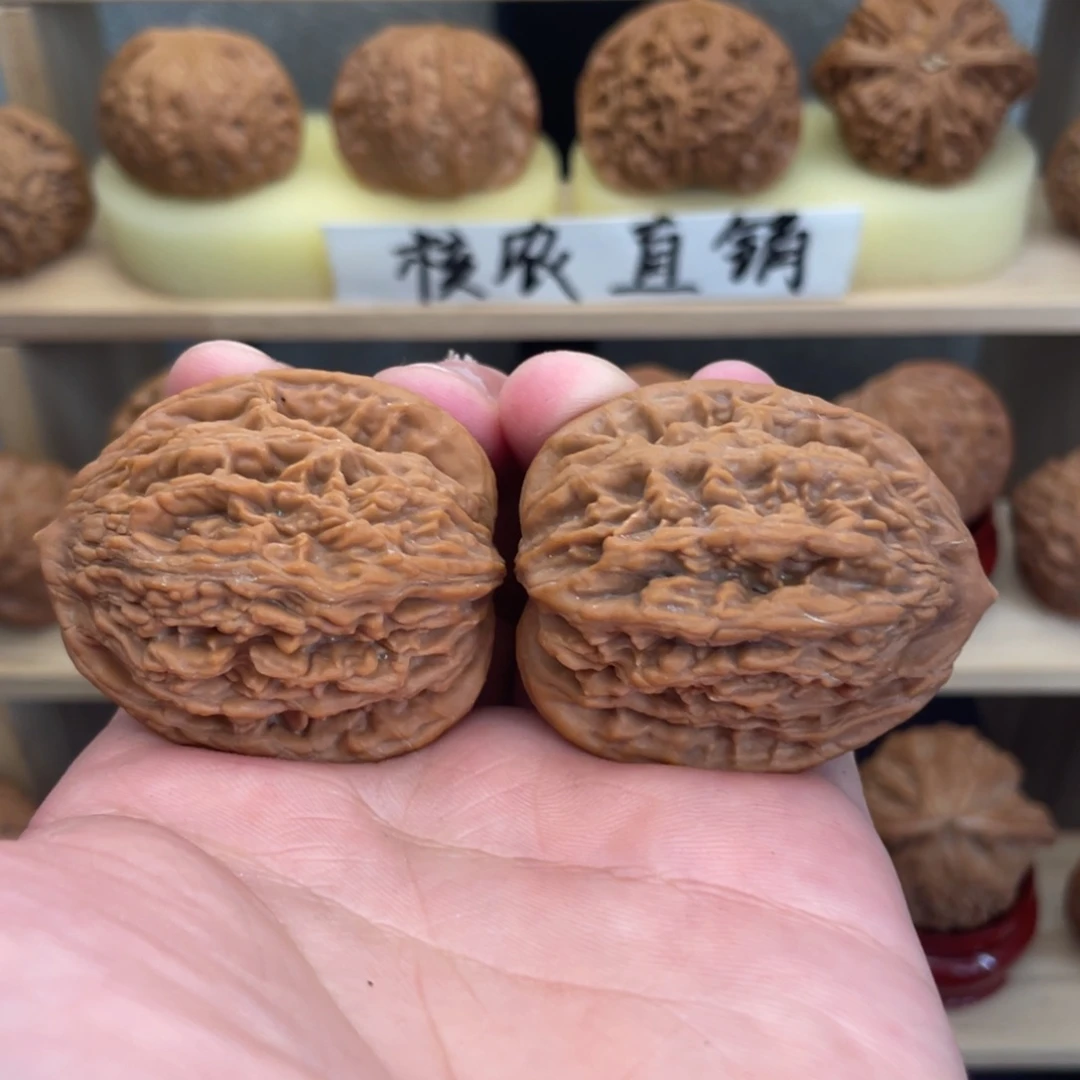 吊坠文玩核桃虎头39全品无修