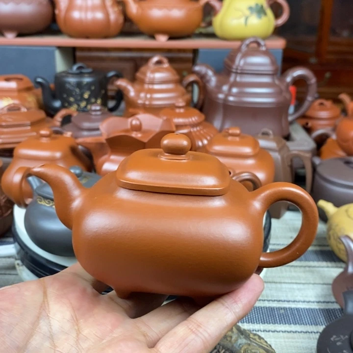 过***约紫砂茶壶特价促销220cc
