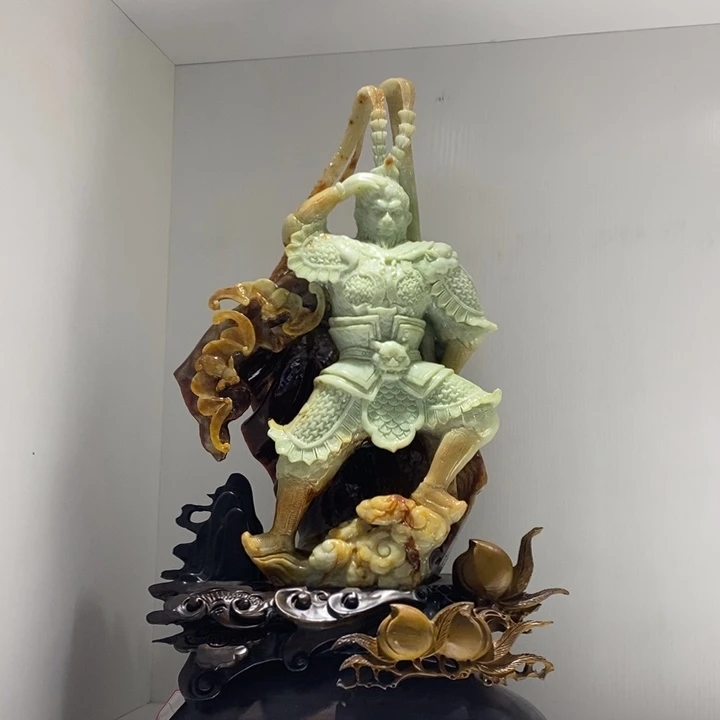 未镶嵌蛇纹石玉（覆膜）珠宝奇石