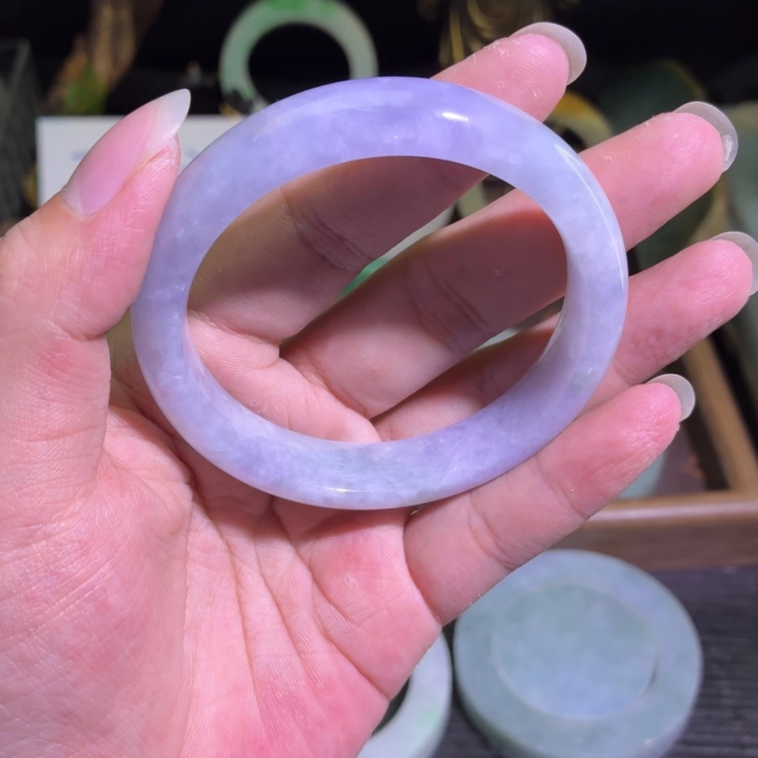 定制翡翠未镶嵌缅甸翡翠A货手镯毛胚定制