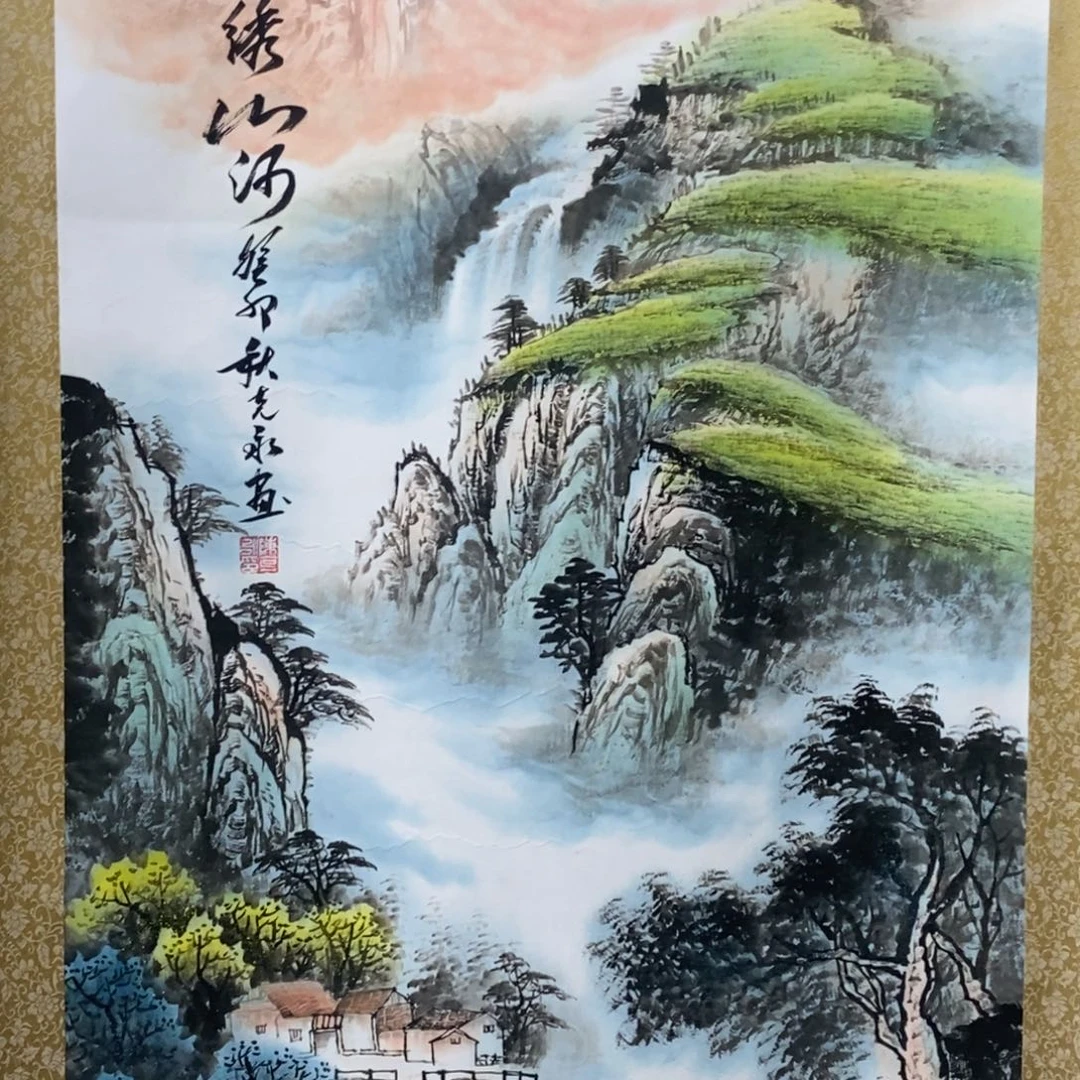 国画y老师手笔手绘作品
