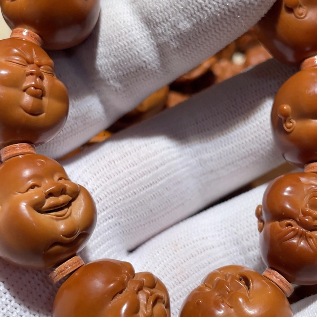 酷***鱼吊坠橄榄核橄榄核人生百态