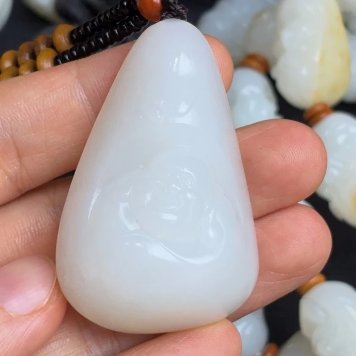 和田玉（白玉）未镶嵌颈饰