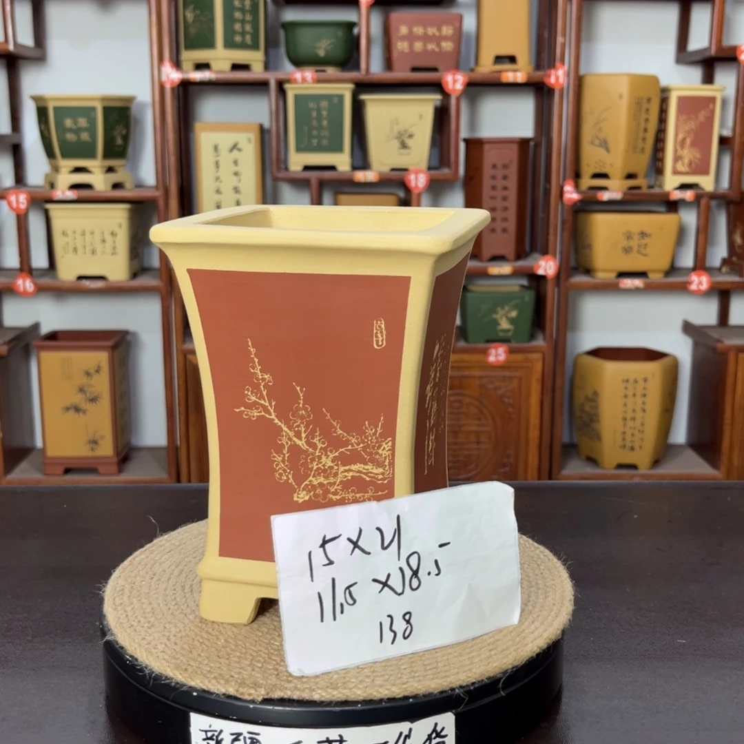 紫砂花盆紫砂花盆