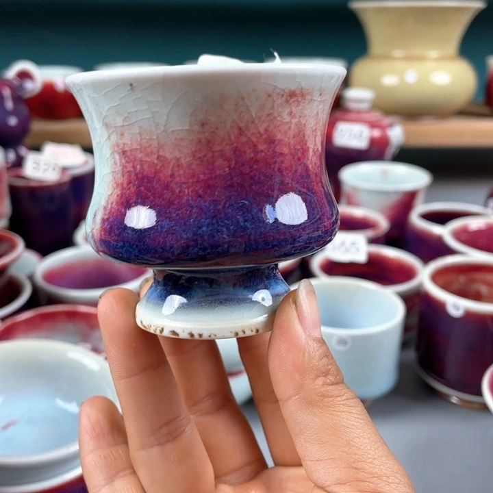 瓷片纯手工制作……微微瑕