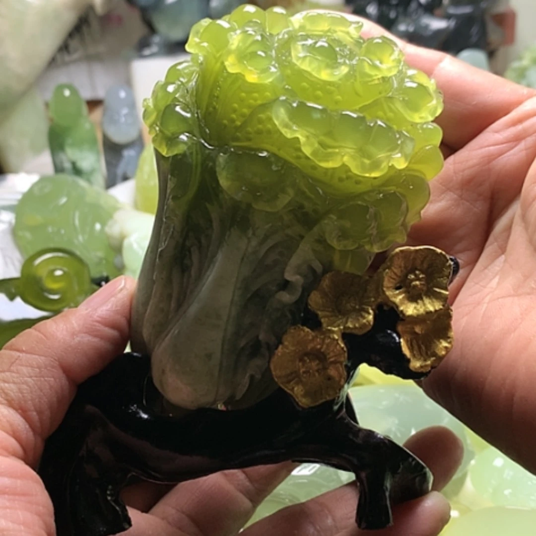【闪购商品】合金蛇纹石玉颈饰