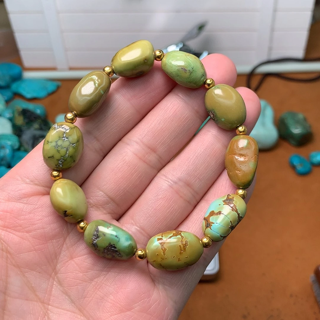 绿松石珠宝奇石未镶嵌?****汤