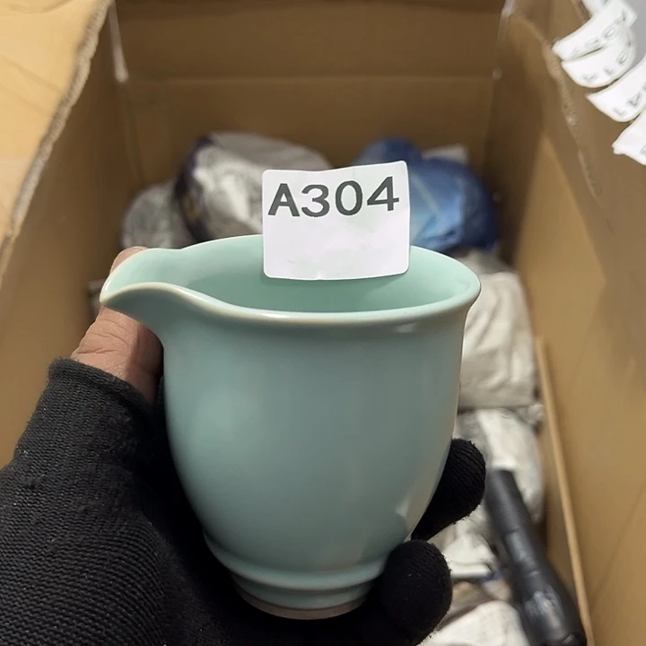 瓷片茶摆件工艺品摆件666