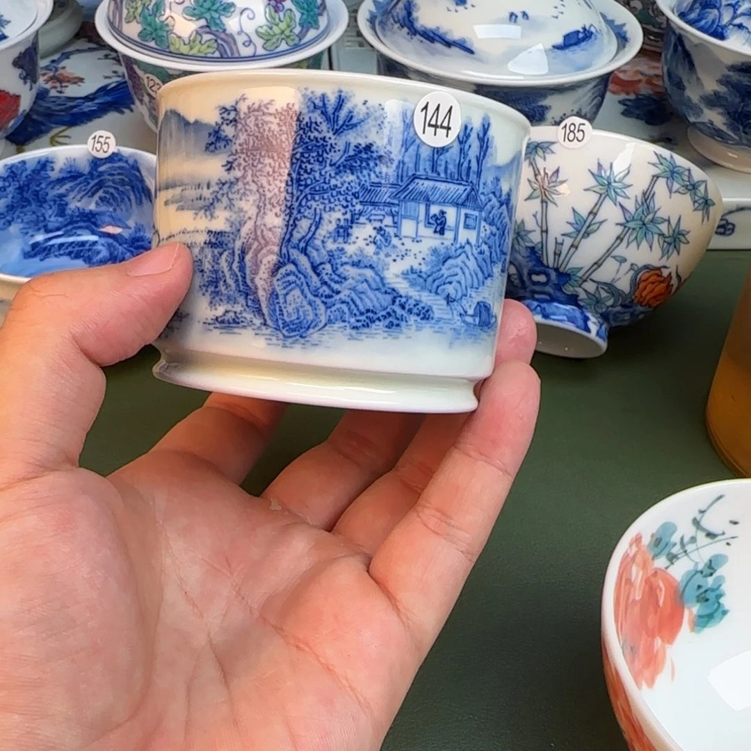 彦祖纯手工手绘茶具114