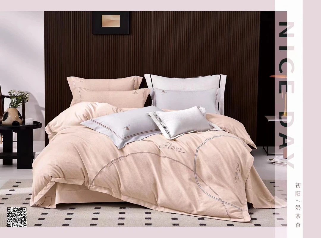 加厚磨毛绣花四件套