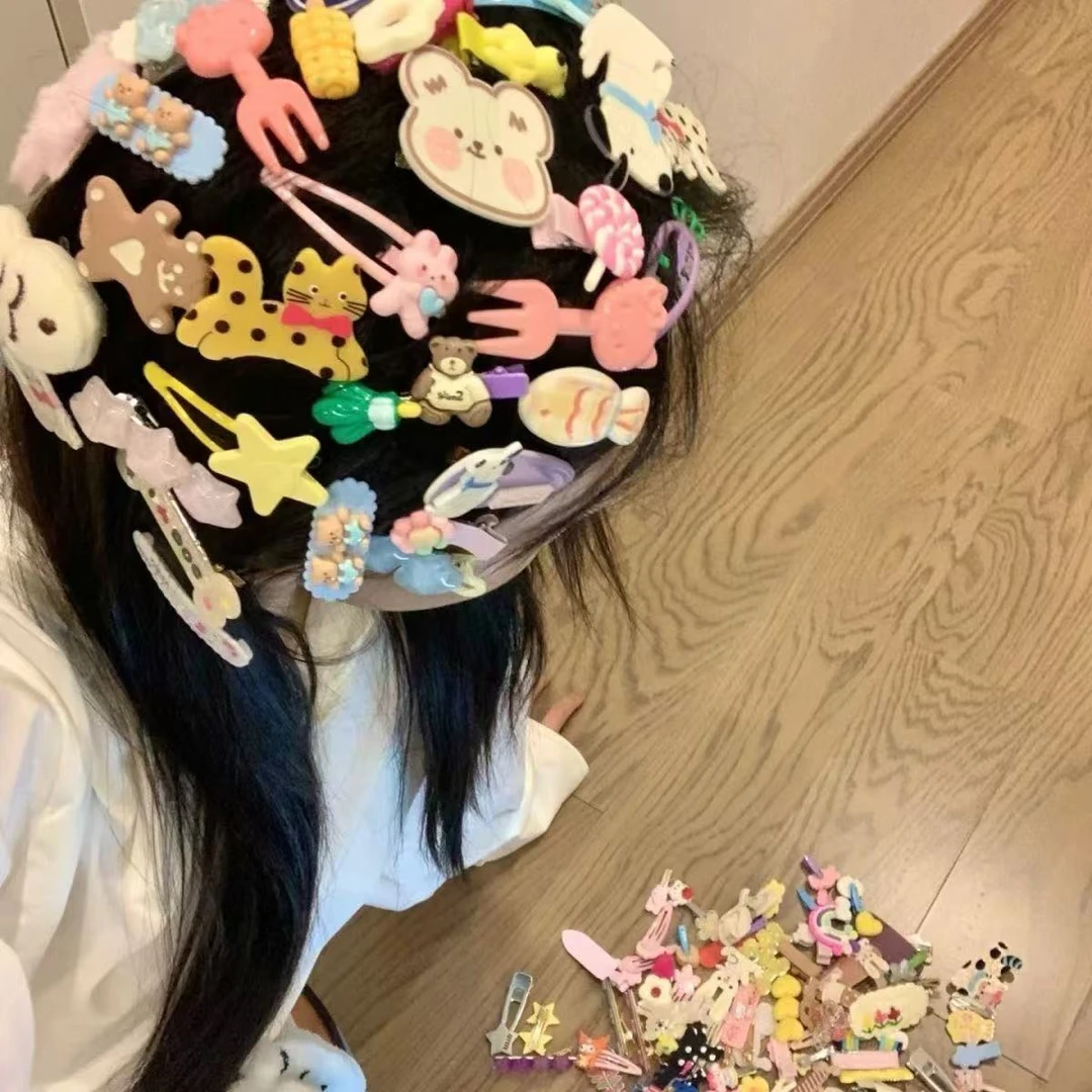 直播间卡通发夹可爱发饰 发卡