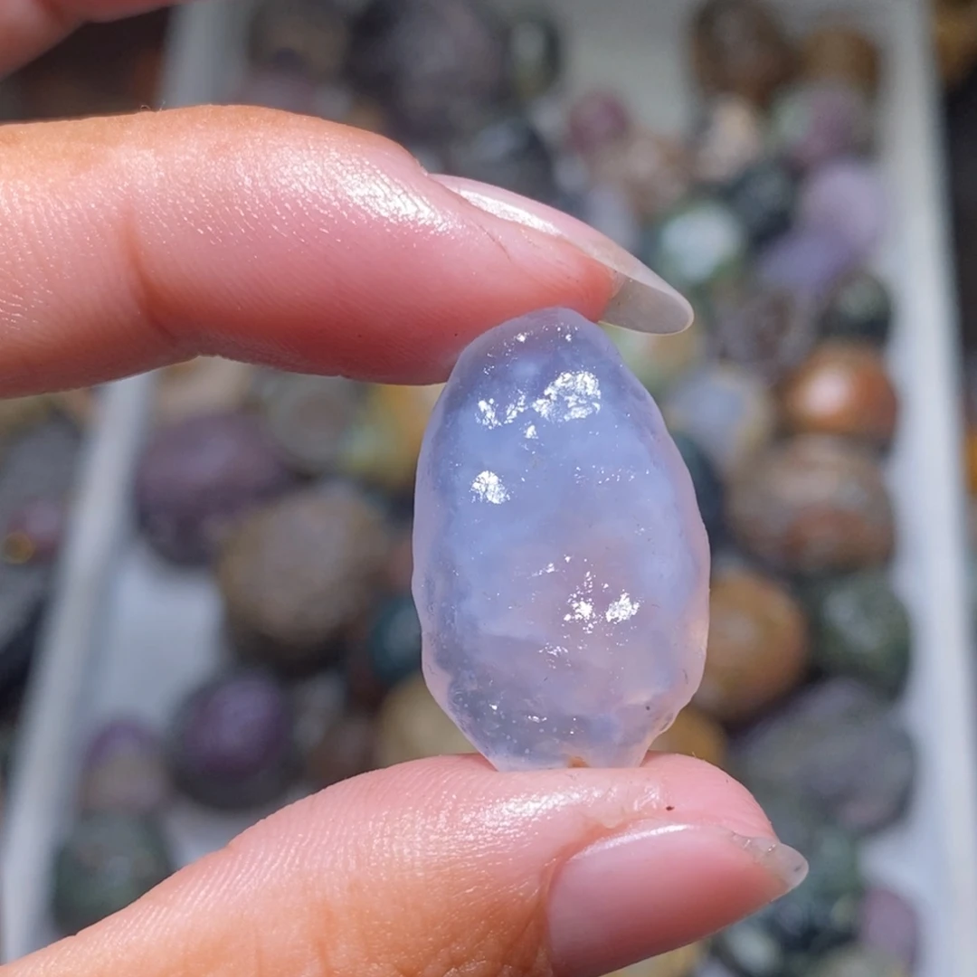 未镶嵌玛瑙/玉髓珠宝半成品