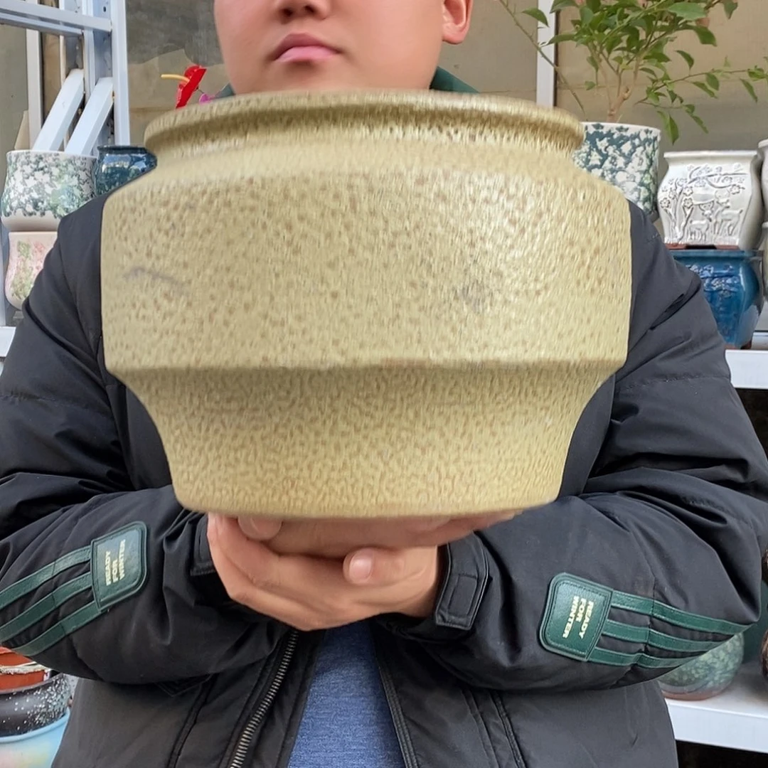 花盆紫砂口25高22处理瑕