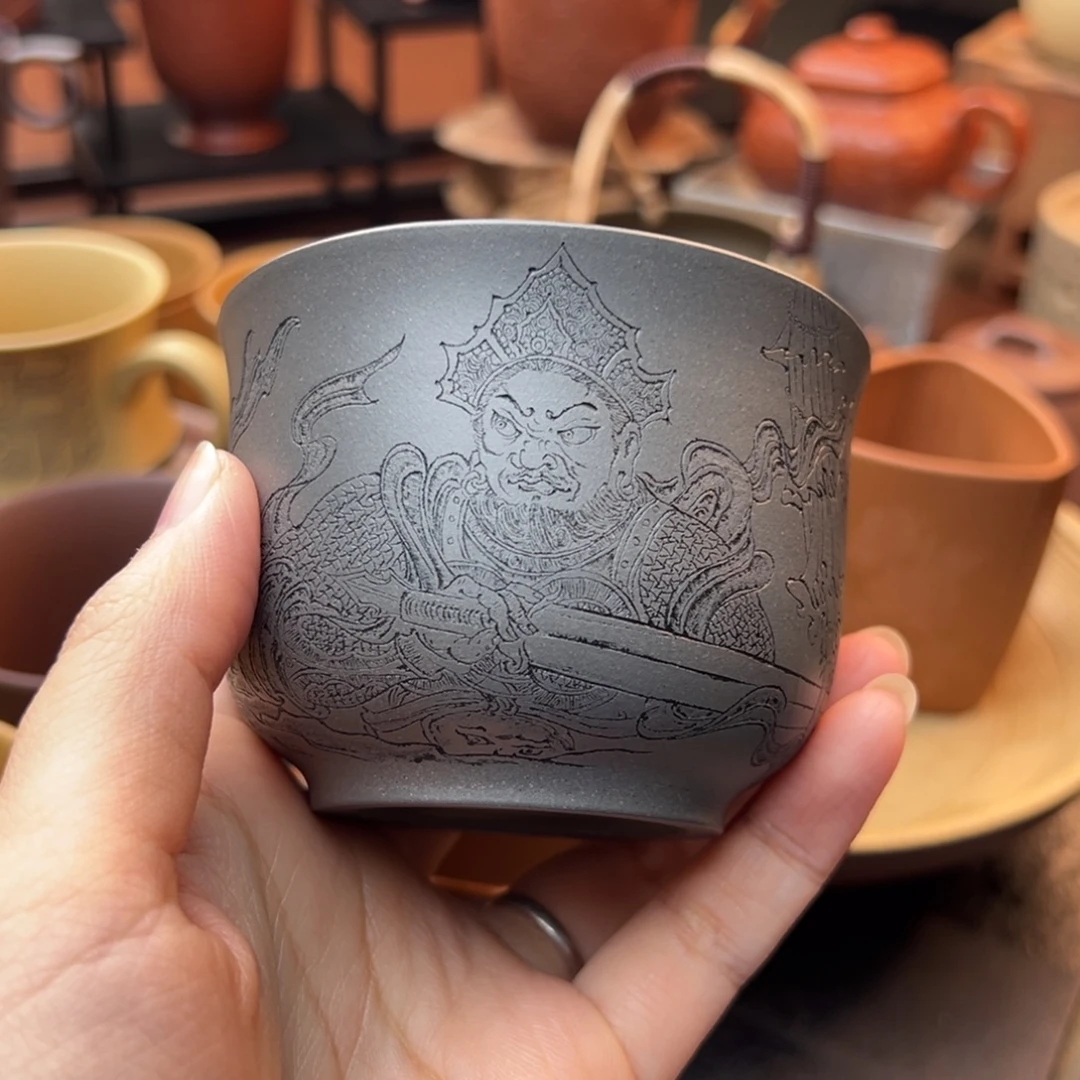 墨***阳茶壶紫砂紫砂主人杯