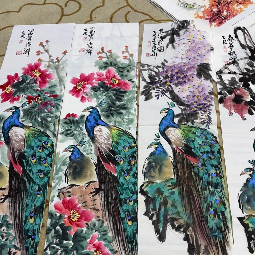 随***遇国画王孝华李欣主播