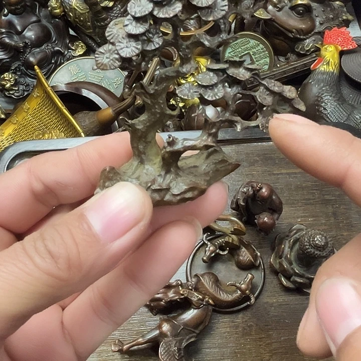 顺顺利利，铜器摆件