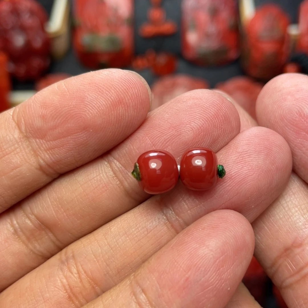 颈饰未镶嵌南红玛瑙