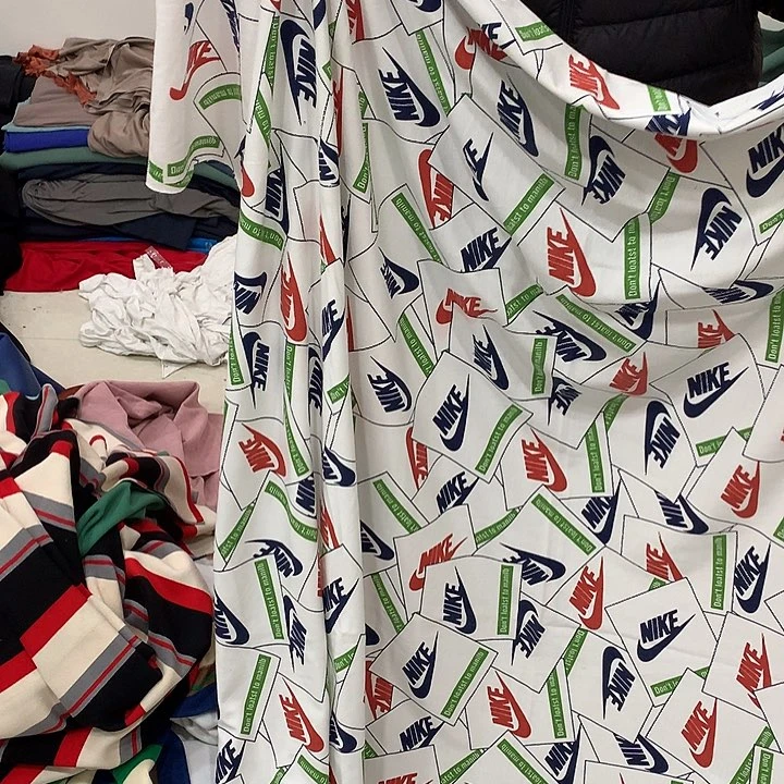 无纺布白色nike毛圈