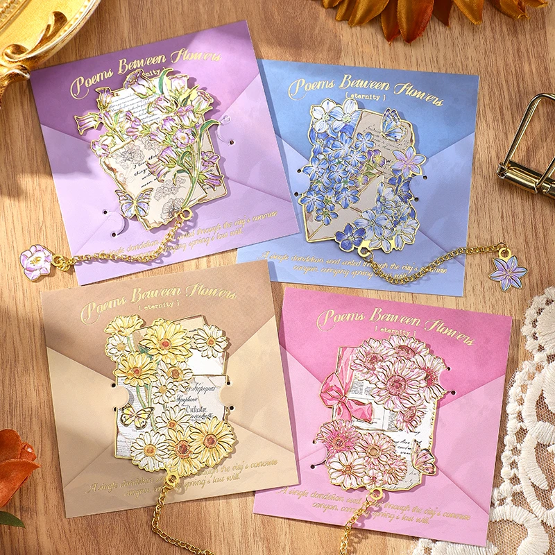 高颜值网红爆款油画金属书签送朋友小众生日礼物创意实用小礼物