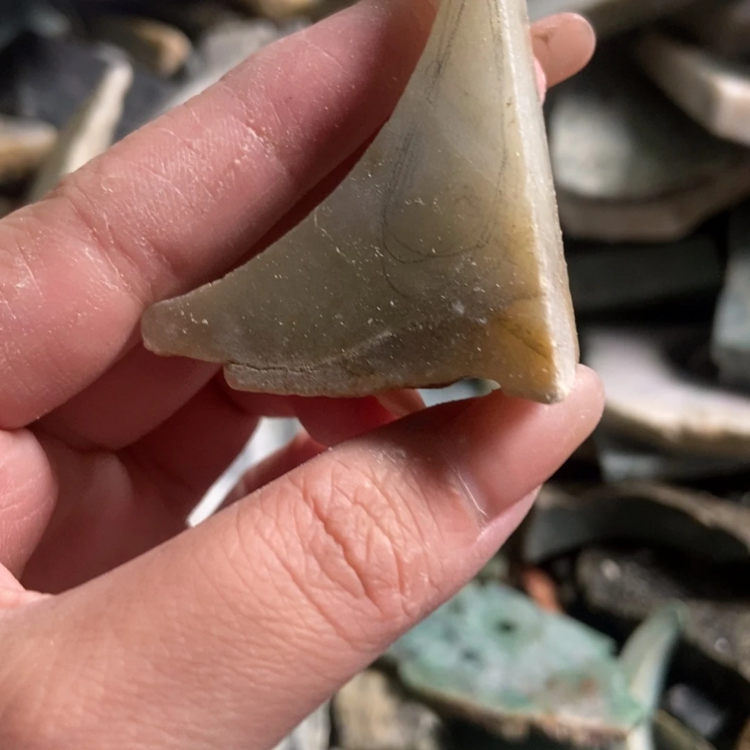 翡翠未镶嵌挂件天然翡翠