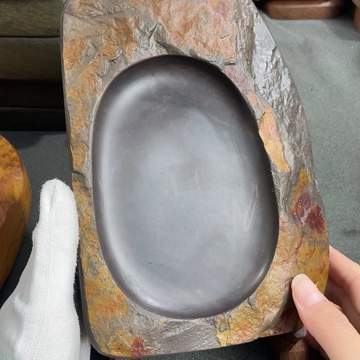 广东肇庆原石端砚