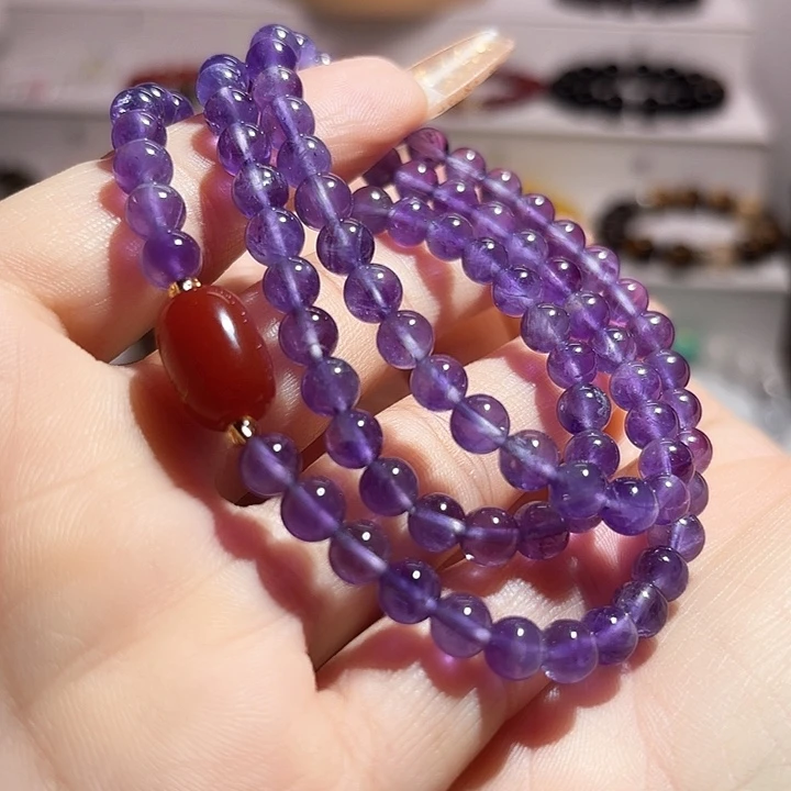 紫晶手链未镶嵌8888888888888