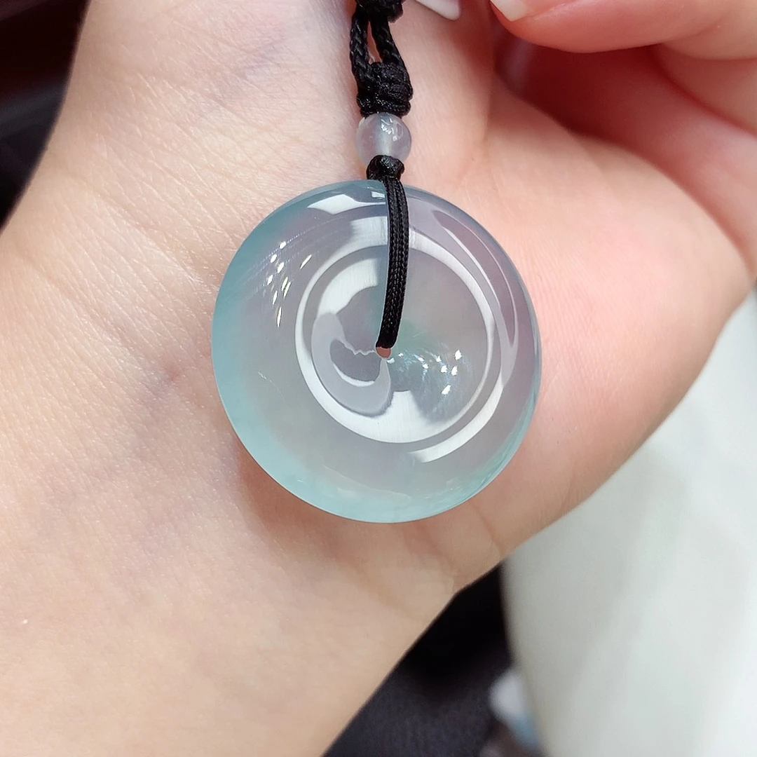 颈饰未镶嵌翡翠翡翠114，26.3/5.3