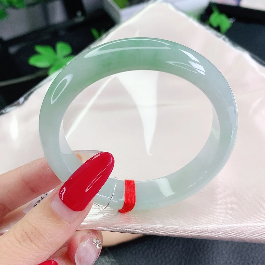 未镶嵌手镯翡翠54圈