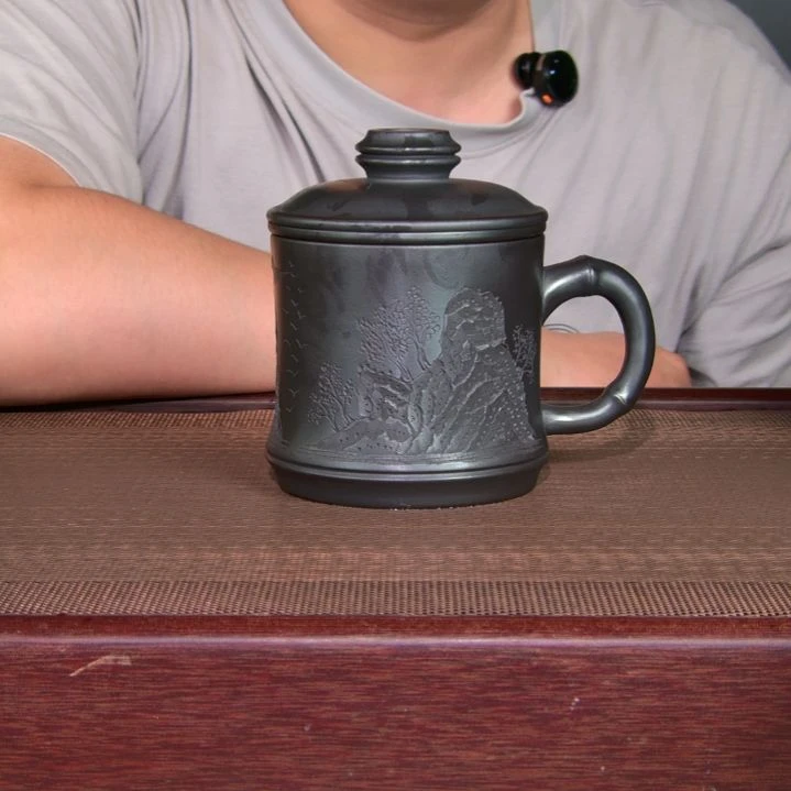 茶杯紫砂高货放漏