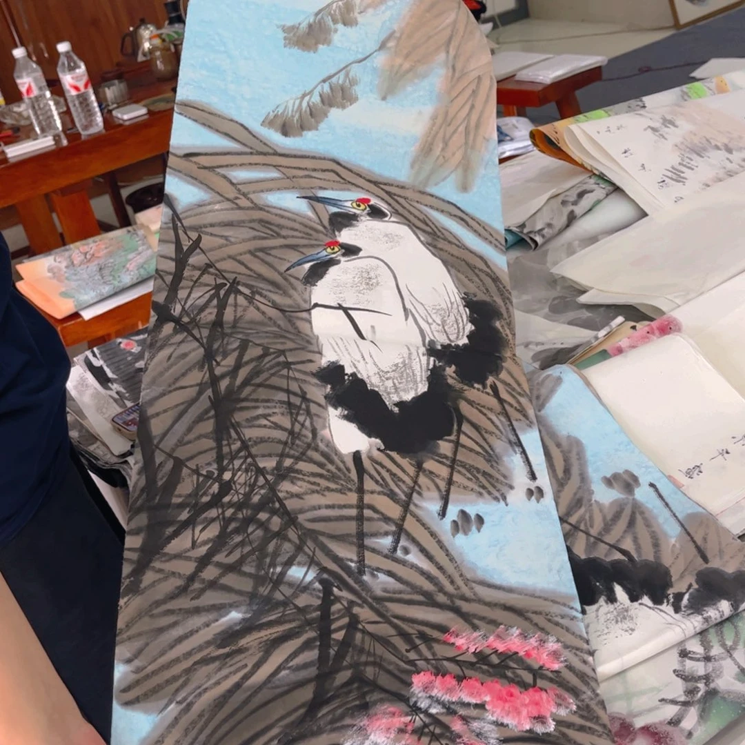 国画象山画航精品手绘