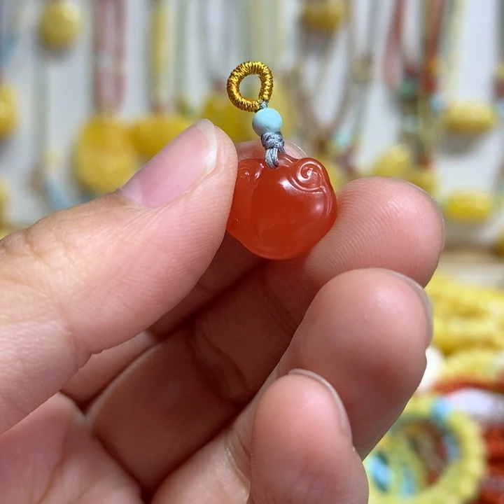 南红玛瑙未镶嵌珠宝半成品配饰