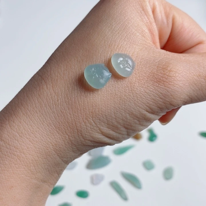 定制翡翠未镶嵌猫头