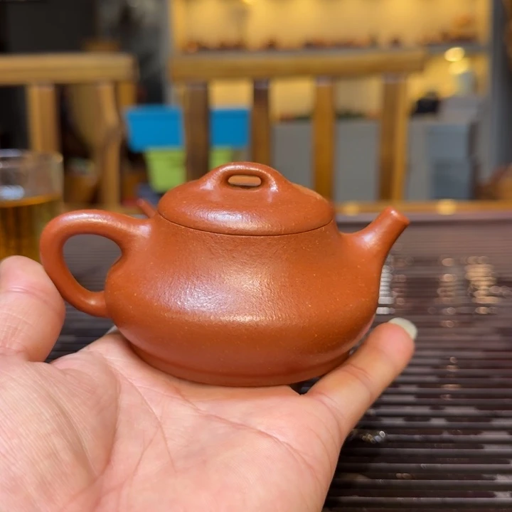 紫砂壶全手工制作柱瓢