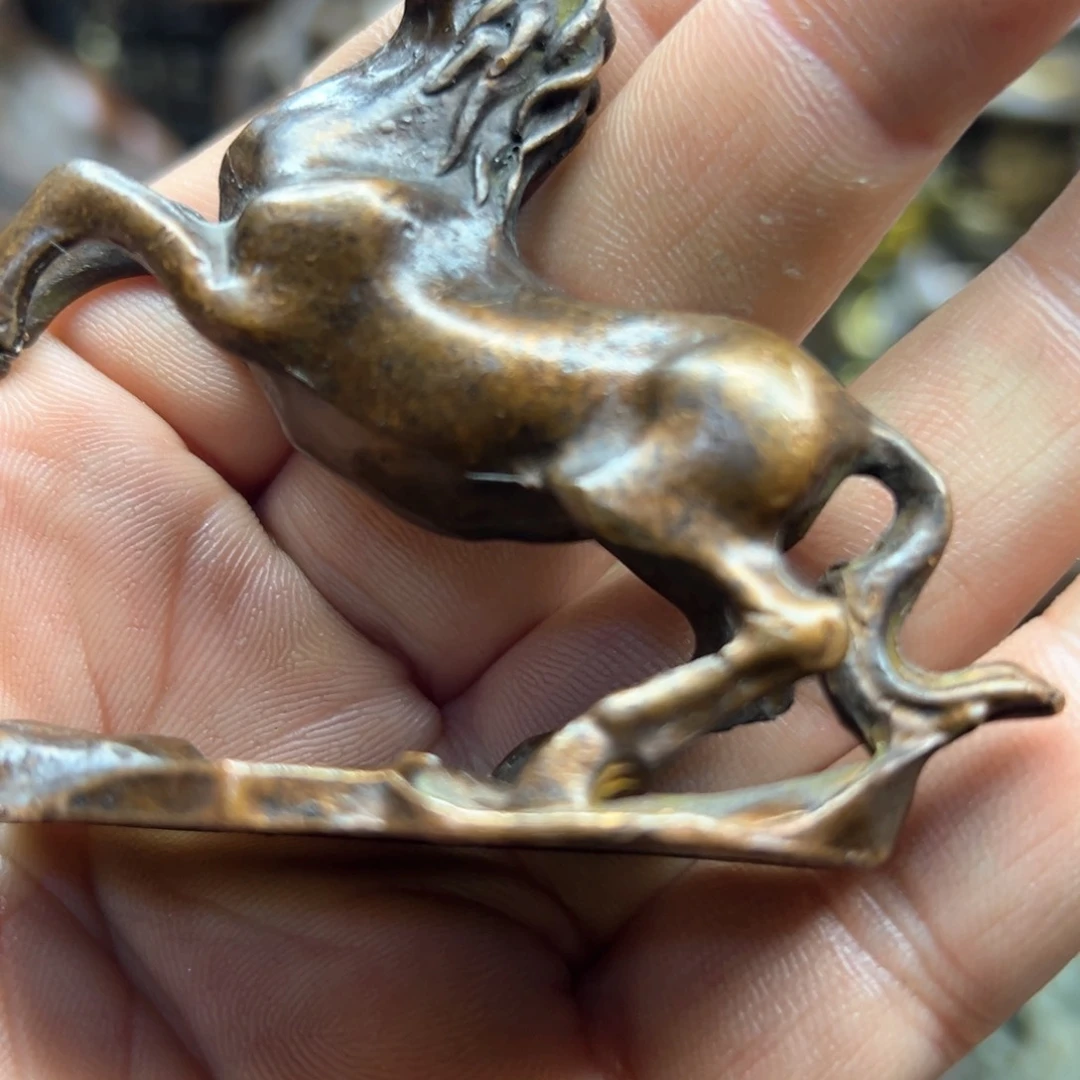 铜摆件欢迎欢迎你