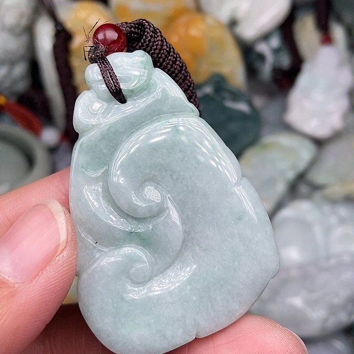 颈饰未镶嵌翡翠翡翠