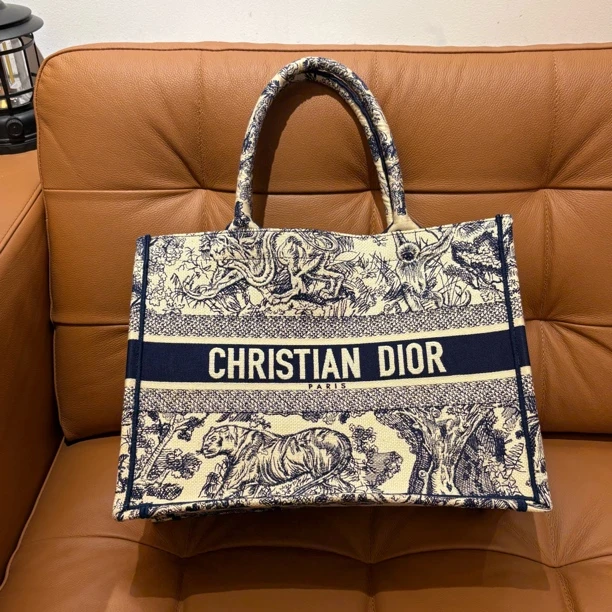 99新 DIOR/迪奥 动物园托特/林纳奢品/手提托特包