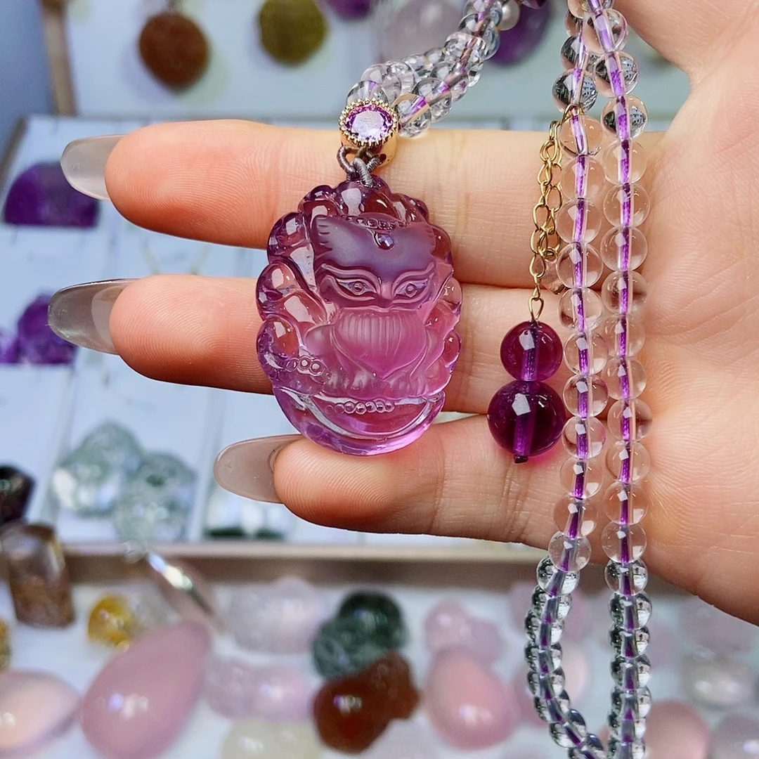 未镶嵌吊坠(赠链)水晶