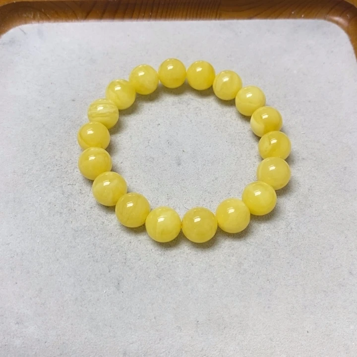 裸石蜜蜡未镶嵌手串