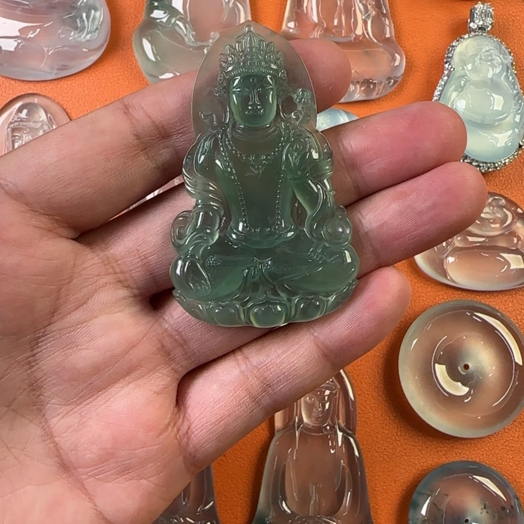 定制翡翠未镶嵌天然