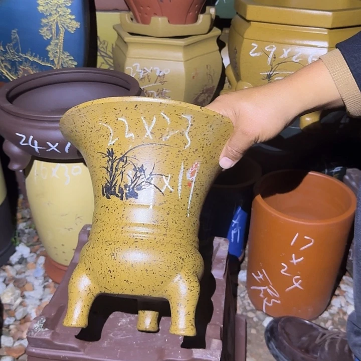 紫砂花盆紫砂花盆