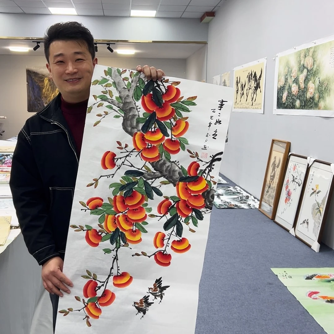 国画国画宣纸纯手绘作品