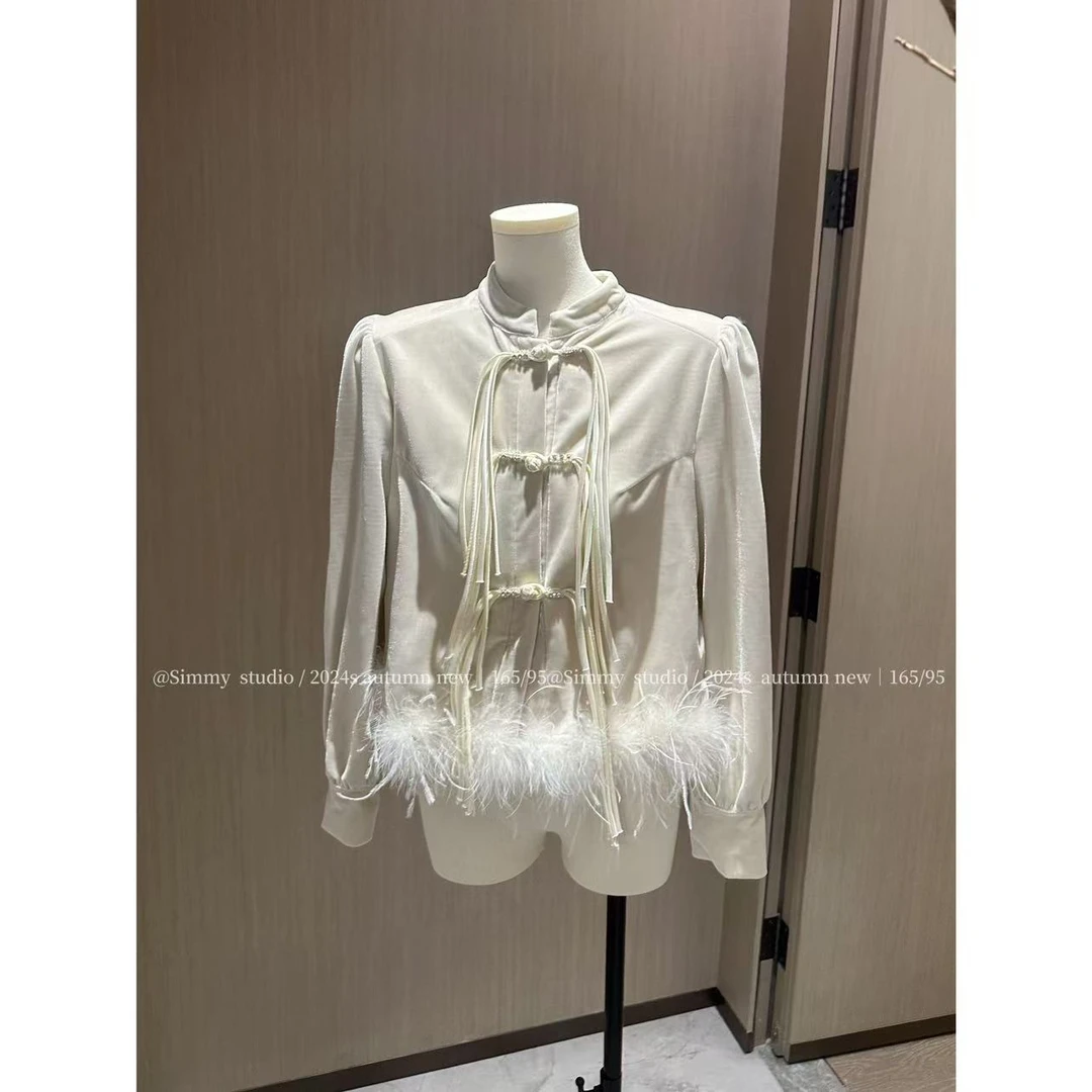 【熙米Simmy】东方美学2.0 新中式春节穿搭轻国风重工原创设计上衣