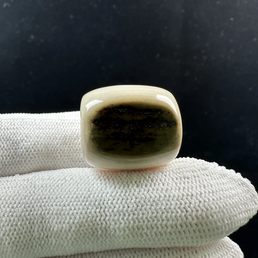 A2982天然猛犸牙 桶珠 20*22mm 支持鉴定 假一罚四