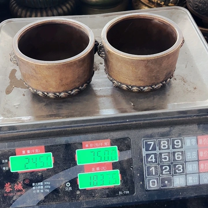 王*权铜器铜工艺品铜摆件