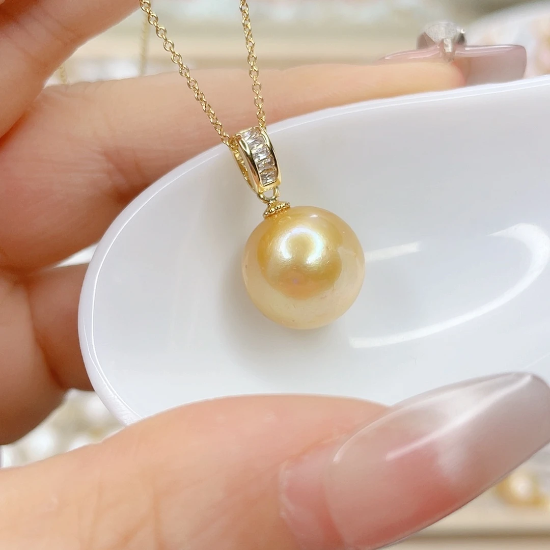 淡水珍珠合金吊坠(赠链)