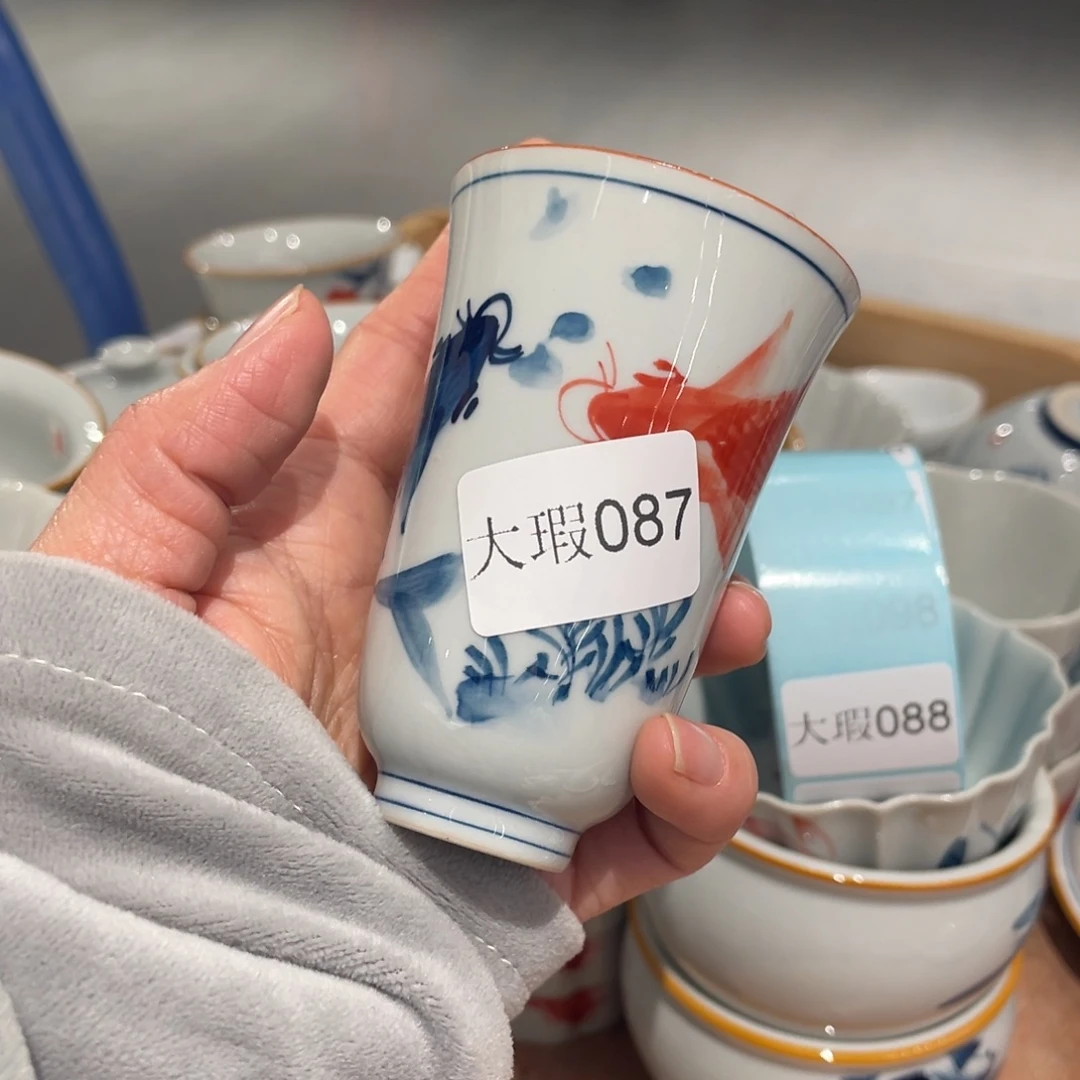 有瑕釉下彩纯手绘