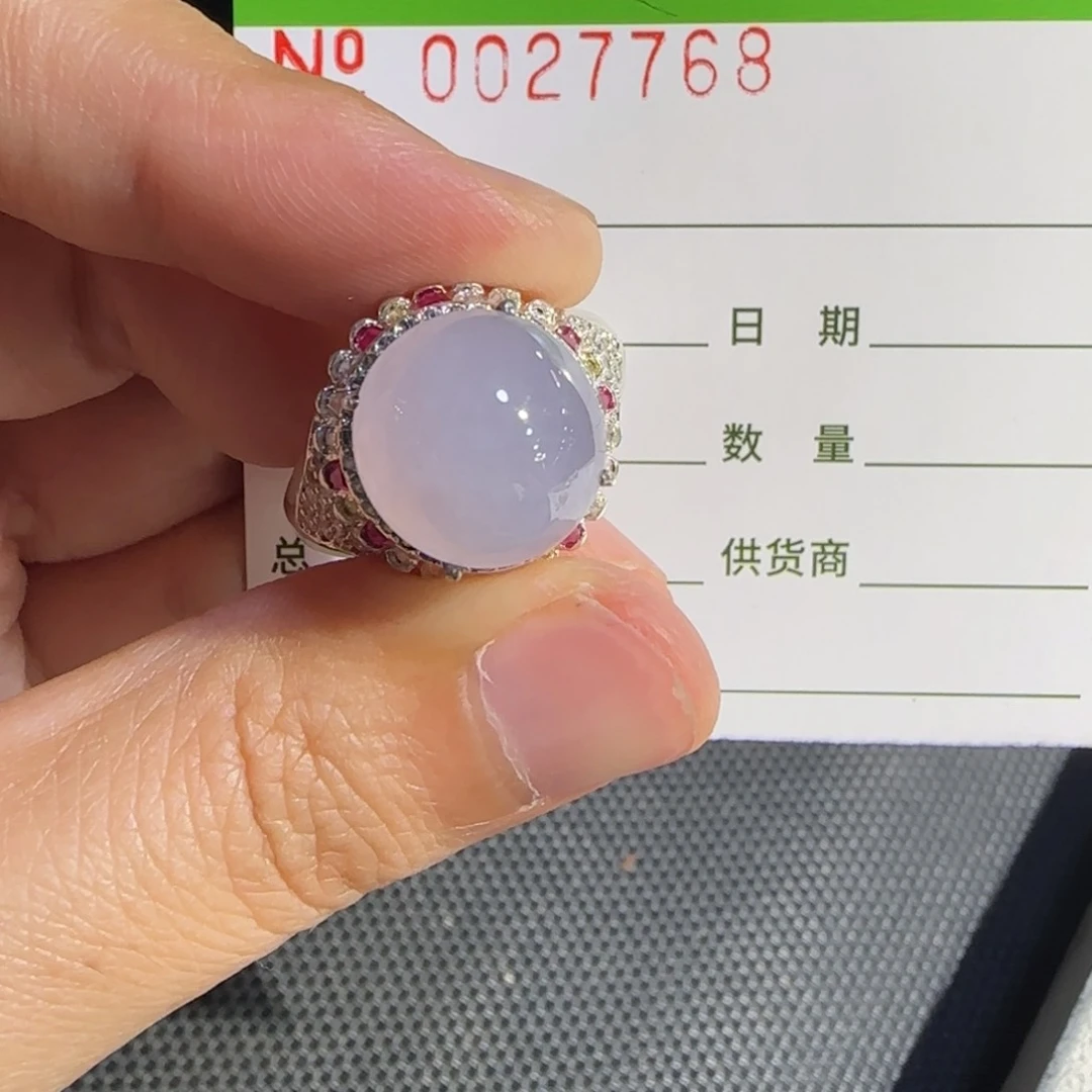 未镶嵌戒指翡翠沐*川