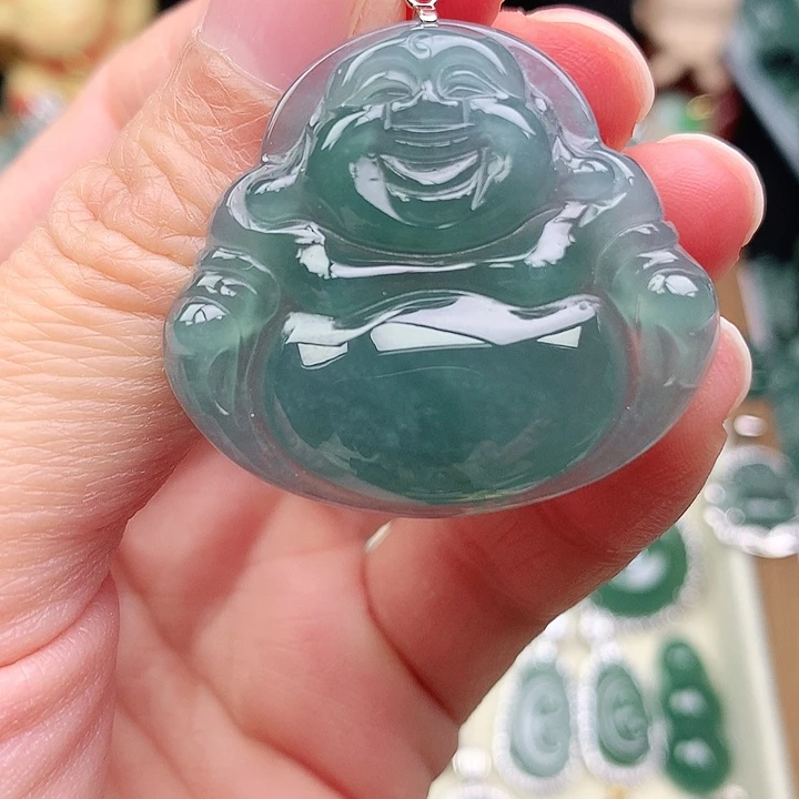 颈饰未镶嵌翡翠吊坠